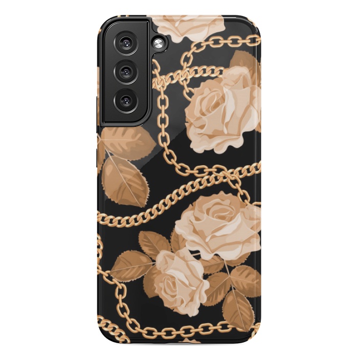 Galaxy S22 plus StrongFit copper floral chains by MALLIKA