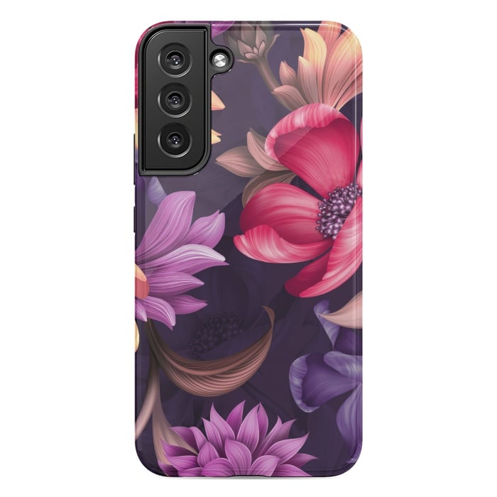 Galaxy S22 plus StrongFit Botanical Floral illustration by ArtsCase