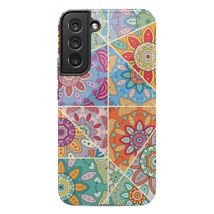 Galaxy S22 plus StrongFit Decorative Elements with Mandalas Designs by ArtsCase