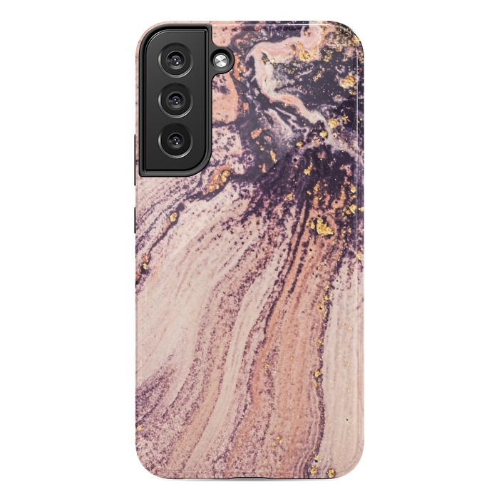 Galaxy S22 plus StrongFit Golden Turn Artistic Design I by ArtsCase