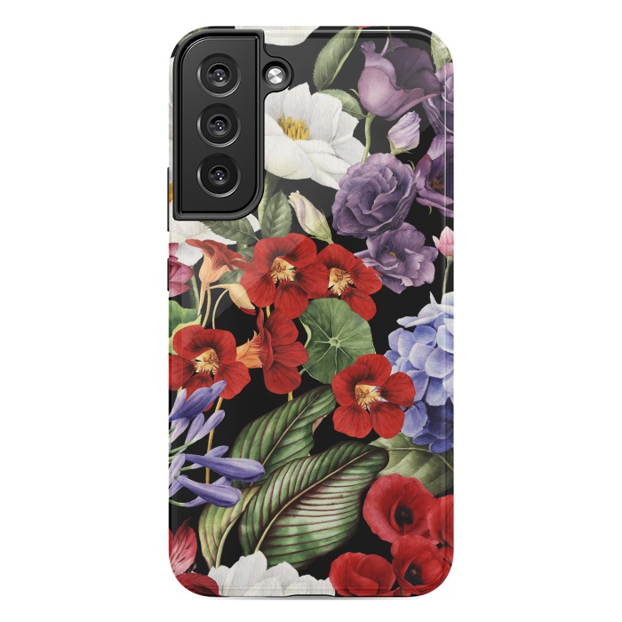 Galaxy S22 plus StrongFit Design Floral Pattern II by ArtsCase