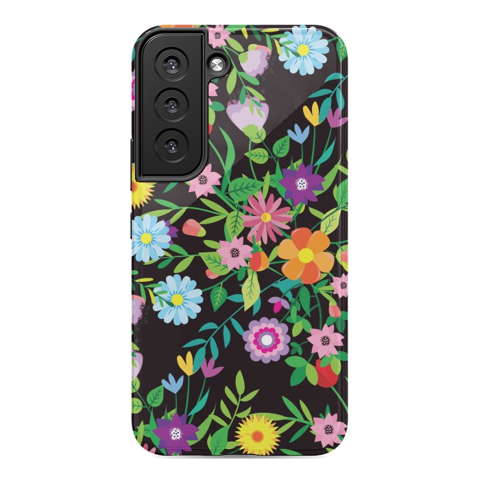 Galaxy S22 StrongFit Pattern Doodle Spring by ArtsCase