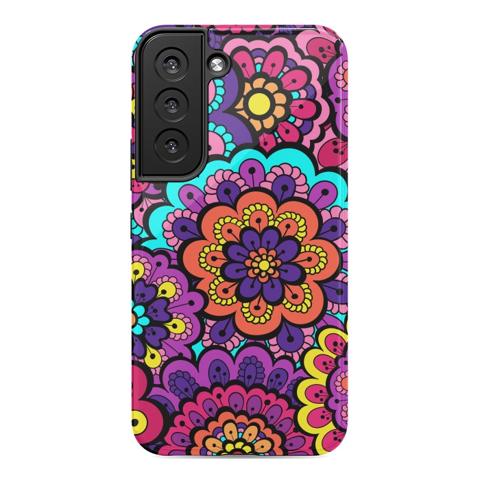 Galaxy S22 StrongFit Patterns Doodle Spring XII by ArtsCase