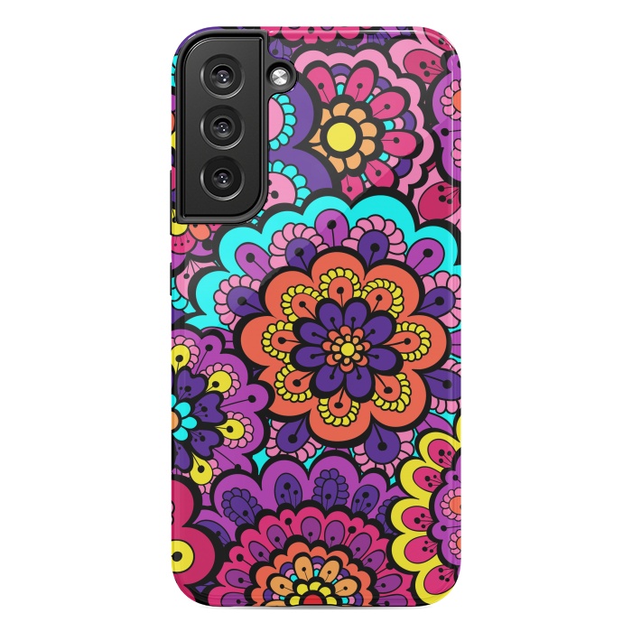 Galaxy S22 plus StrongFit Patterns Doodle Spring XII by ArtsCase
