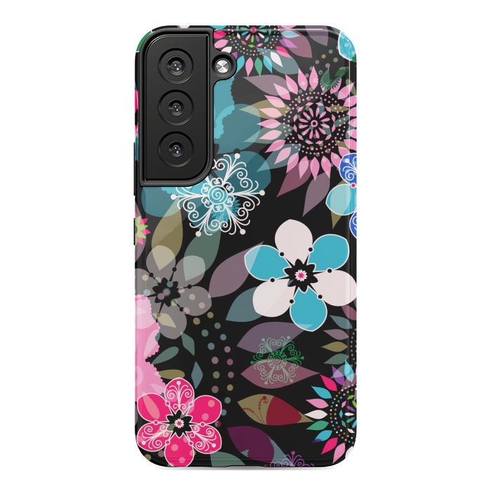 Galaxy S22 StrongFit Seamless Patterns with Flowers XII by ArtsCase