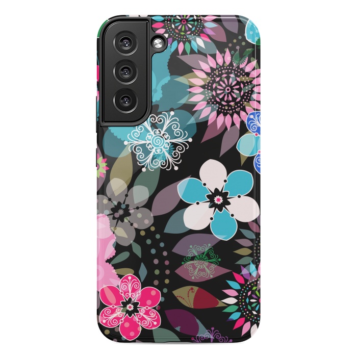 Galaxy S22 plus StrongFit Seamless Patterns with Flowers XII by ArtsCase
