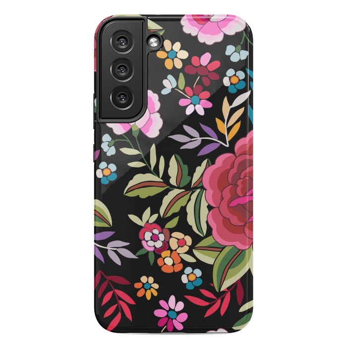 Galaxy S22 plus StrongFit Sweet Pink Flowers by ArtsCase