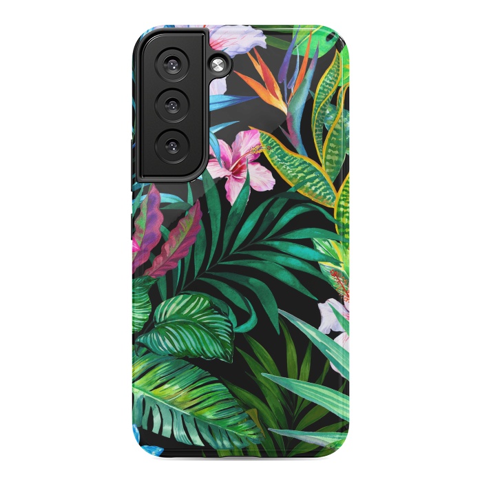 Galaxy S22 StrongFit Tropical Exotic Pattern by ArtsCase