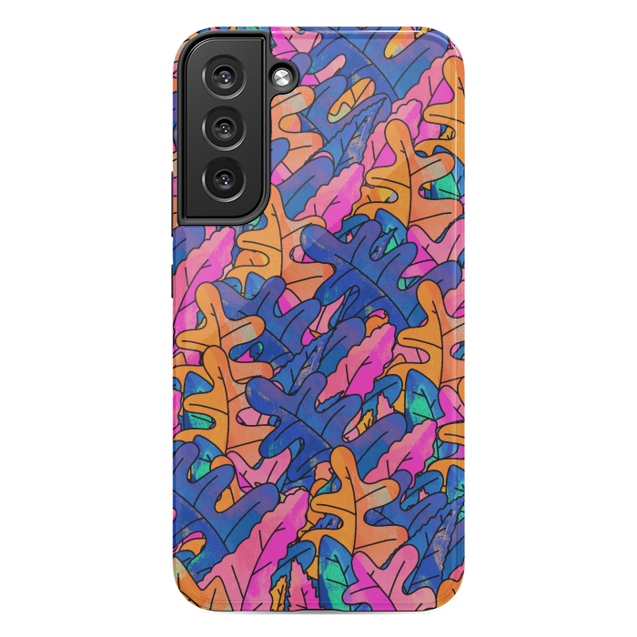 Galaxy S22 plus StrongFit summer autumn leaves by Steve Wade (Swade)