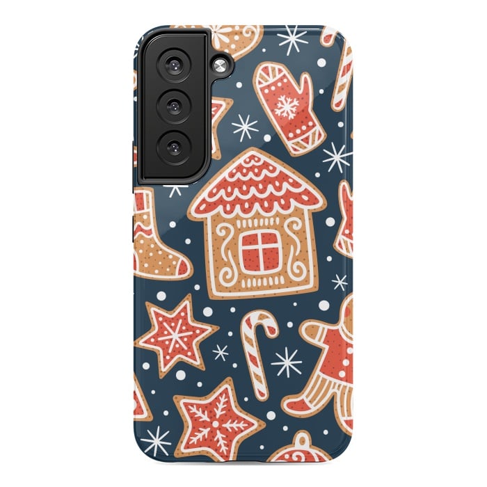 Galaxy S22 StrongFit Hello Christmas by ArtsCase