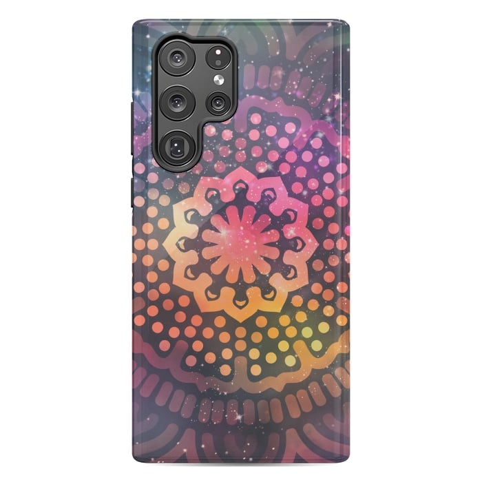 Galaxy S22 Ultra StrongFit Mandala Abstract Graphic Design VIII by ArtsCase