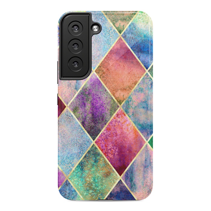 Galaxy S22 StrongFit Plancha Geométrica Abstracta by ArtsCase