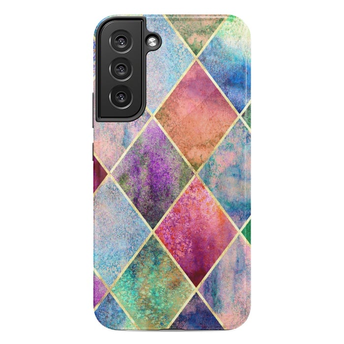 Galaxy S22 plus StrongFit Plancha Geométrica Abstracta by ArtsCase