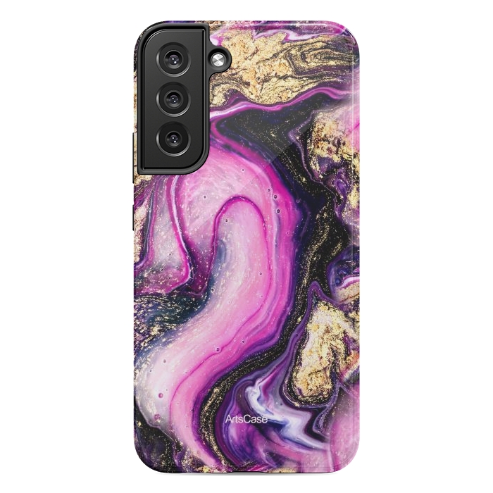 Galaxy S22 plus StrongFit Violet Marble Design Pattern by ArtsCase