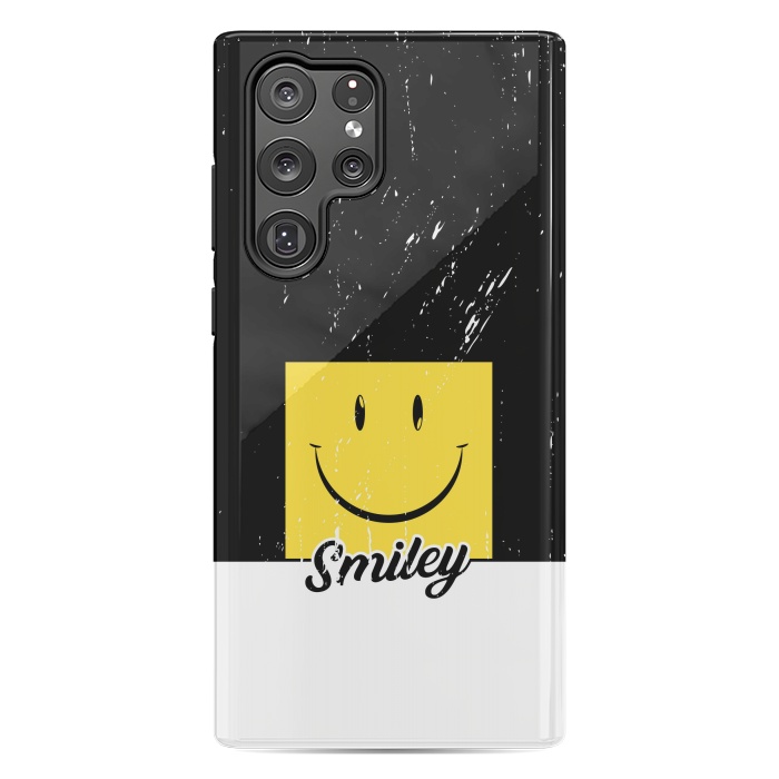 Galaxy S22 Ultra StrongFit Smiley Fun by TMSarts