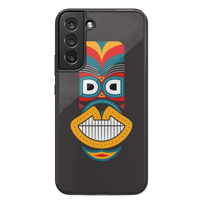 Galaxy S22 plus StrongFit Colorful Tikki by TMSarts