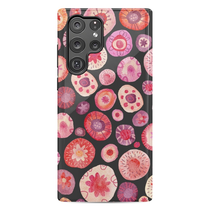 Galaxy S22 Ultra StrongFit All the Flowers Dark by Nic Squirrell