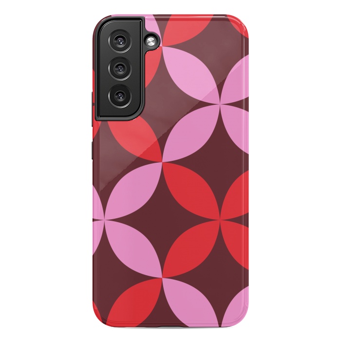 Galaxy S22 plus StrongFit red pink floral  by Winston