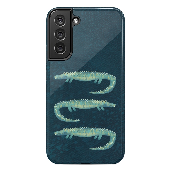Galaxy S22 plus StrongFit Alligator - or maybe Crocodile by Nic Squirrell