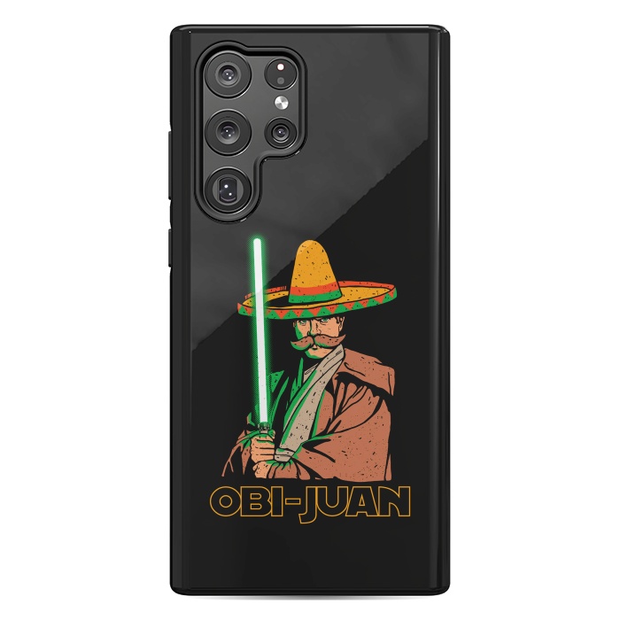 Galaxy S22 Ultra StrongFit Obi Juan Funny Mexican Sombrero Cinco de Mayo by Vó Maria
