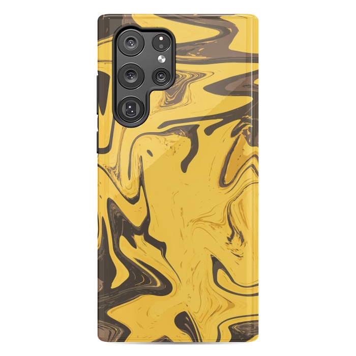 Galaxy S22 Ultra StrongFit Yellowest Abstract by Creativeaxle