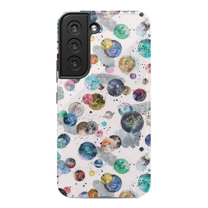 Galaxy S22 StrongFit Space Planets by Ninola Design