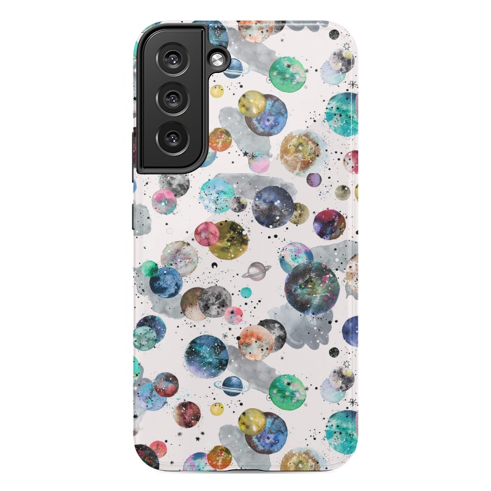 Galaxy S22 plus StrongFit Space Planets by Ninola Design