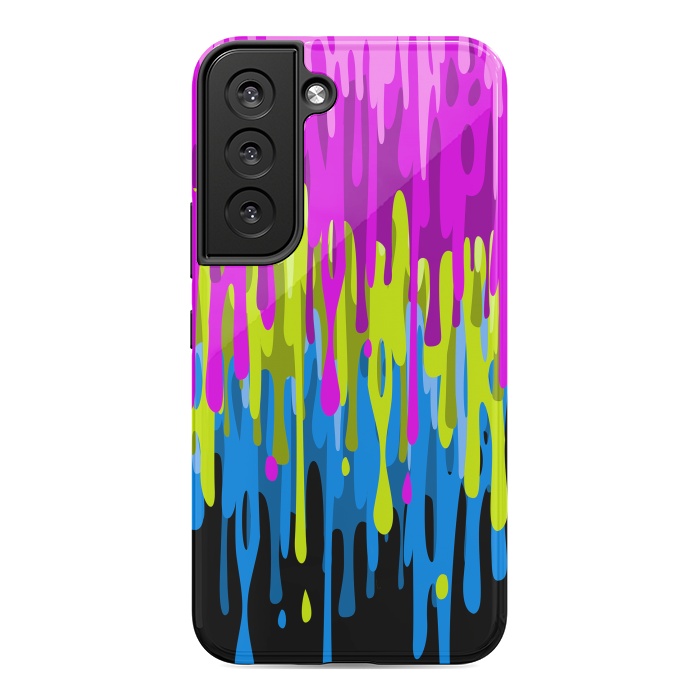 Galaxy S22 StrongFit Colorful liquid by Alberto