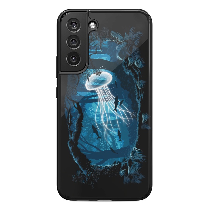 Galaxy S22 plus StrongFit Jelly Fish Forest by Alberto