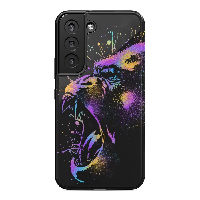 Galaxy S22 StrongFit Gorilla colorful by Alberto