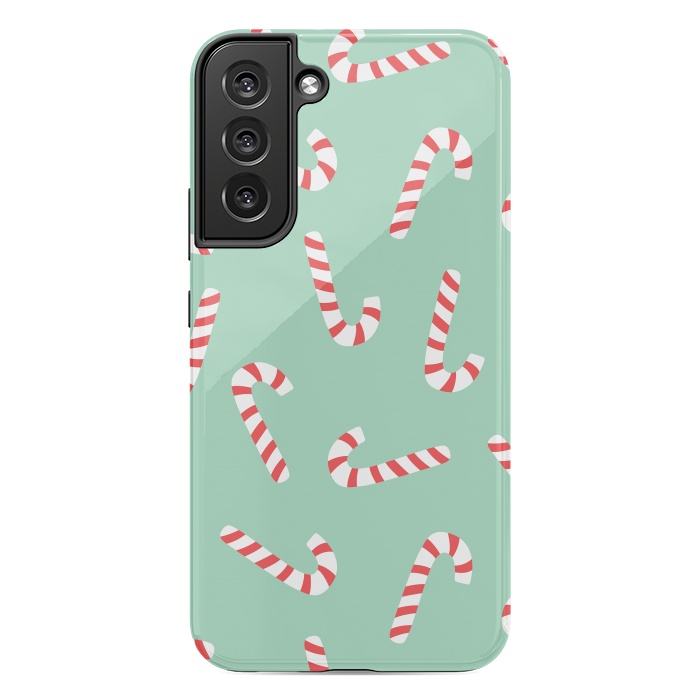 Galaxy S22 plus StrongFit Candy Cane 01 by Jelena Obradovic