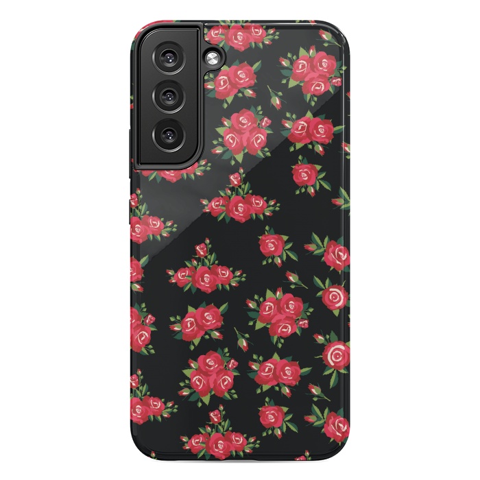 Galaxy S22 plus StrongFit red pretty roses by MALLIKA