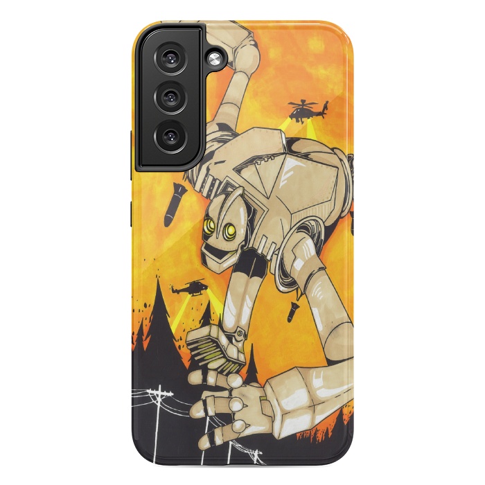 Galaxy S22 plus StrongFit The Iron Giant by Varo Lojo