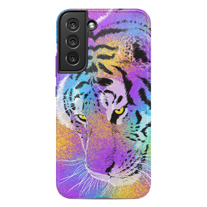 Galaxy S22 plus StrongFit Colorful Tiger by Alberto