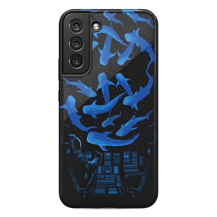 Galaxy S22 plus StrongFit Astronaut Killer Whale by Alberto