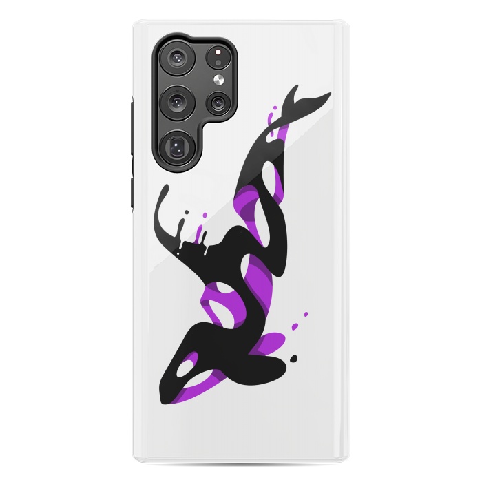 Galaxy S22 Ultra StrongFit Liquid Killer Whale by Alberto