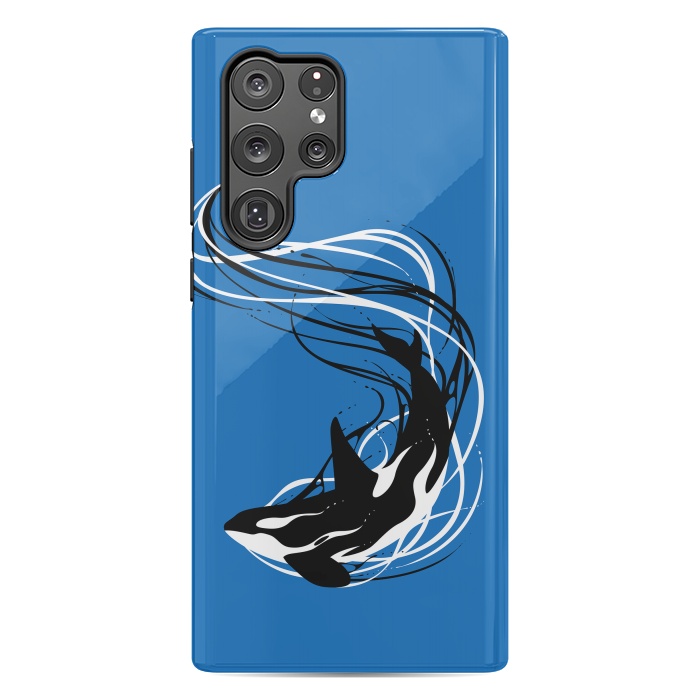 Galaxy S22 Ultra StrongFit Fantasy Killer Whale by Alberto