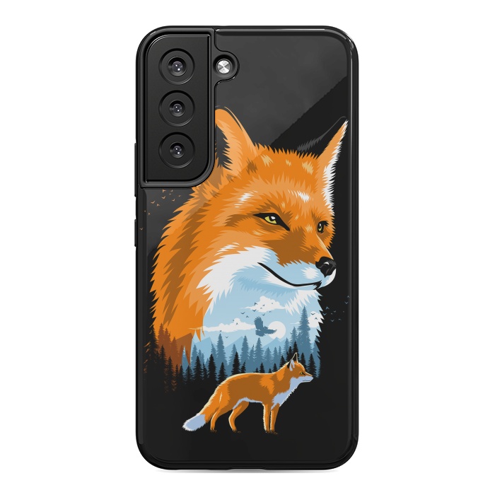 Galaxy S22 StrongFit Fox in forest by Alberto