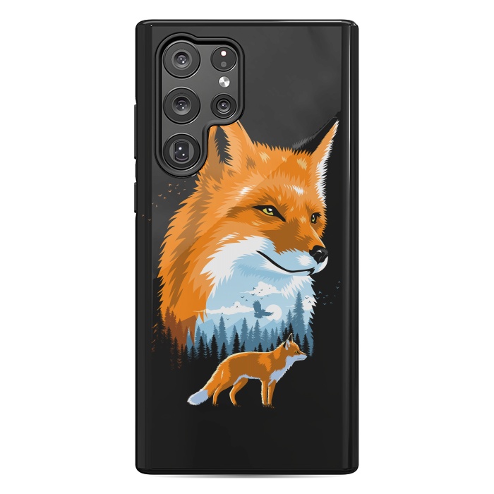 Galaxy S22 Ultra StrongFit Fox in forest by Alberto