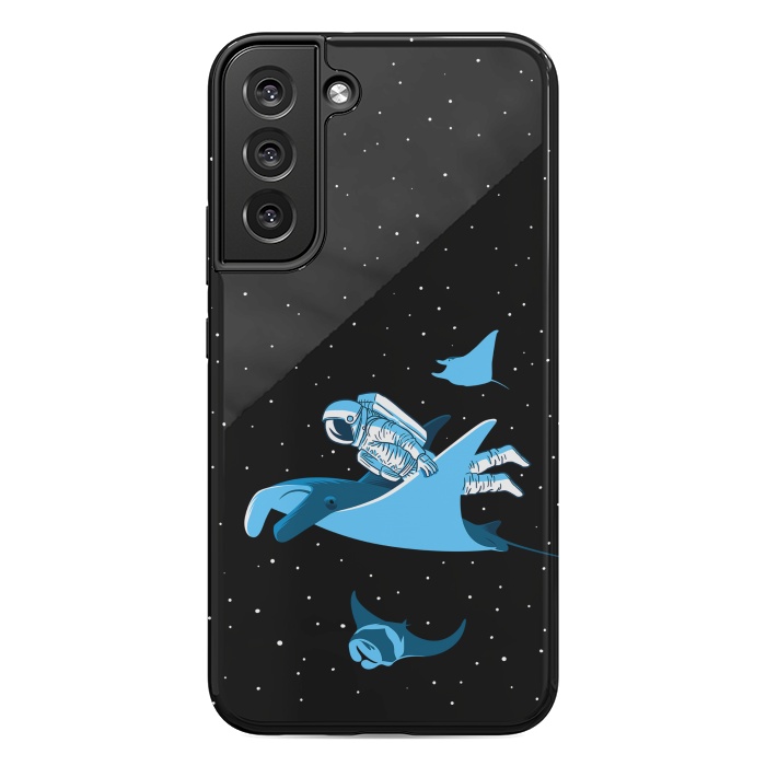 Galaxy S22 plus StrongFit Astronaut blanket fish by Alberto