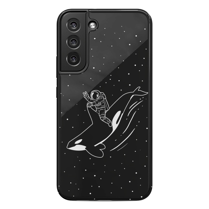 Galaxy S22 plus StrongFit Killer Whale Astronaut by Alberto