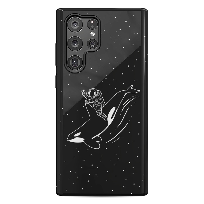 Galaxy S22 Ultra StrongFit Killer Whale Astronaut by Alberto