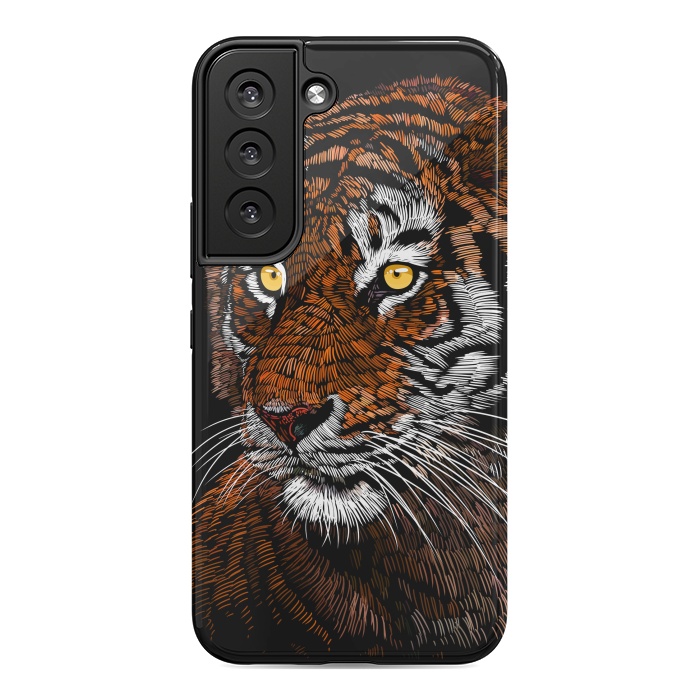 Galaxy S22 StrongFit Realistic Tiger by Alberto