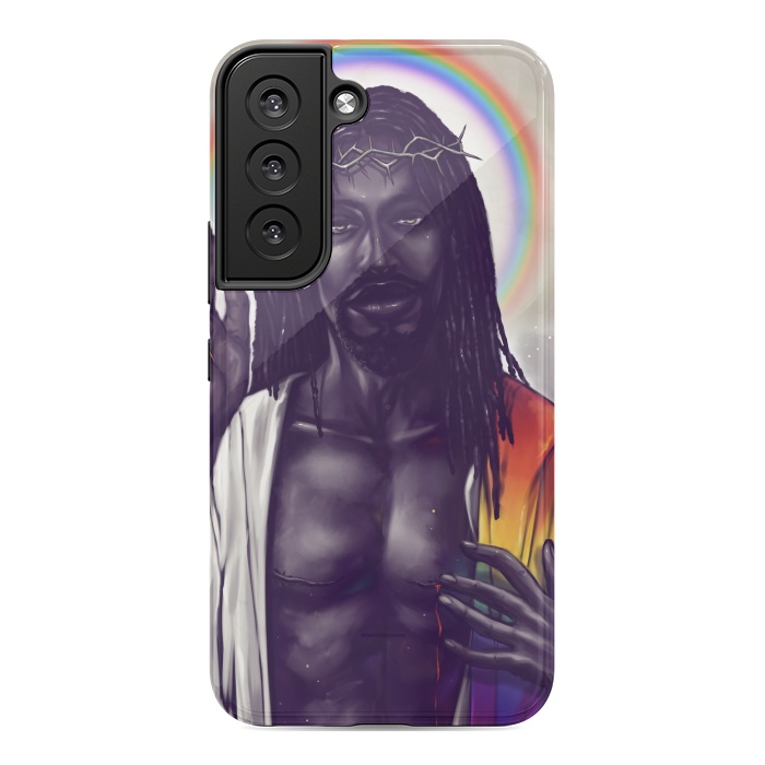 Galaxy S22 StrongFit Jesus by Draco