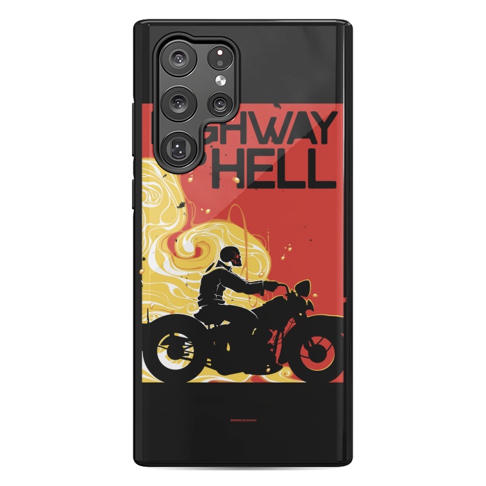Galaxy S22 Ultra StrongFit Highway to Hell 1 by Draco