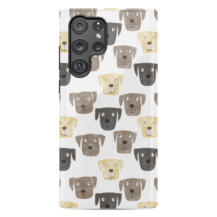 Galaxy S22 Ultra StrongFit Labrador Retriever Dogs by Nic Squirrell