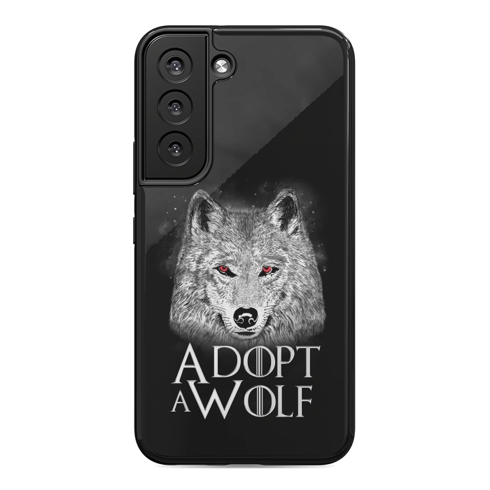 Galaxy S22 StrongFit Adopt a Wolf by eduely