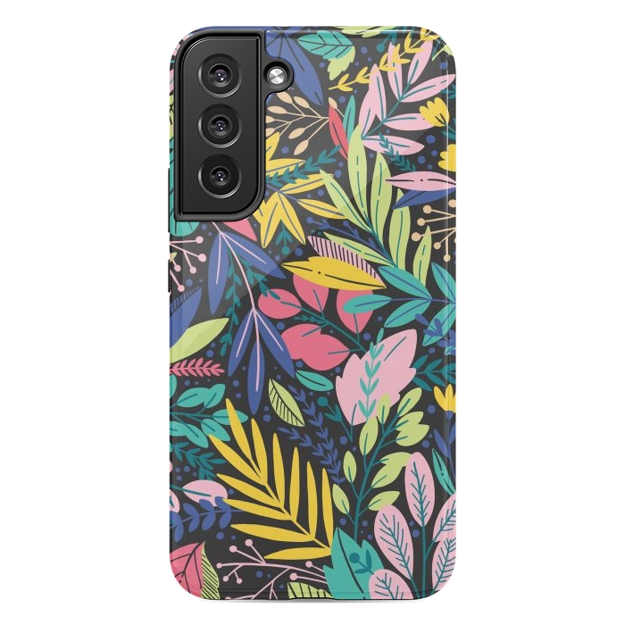 Galaxy S22 plus StrongFit Tropical Flowers by ArtsCase