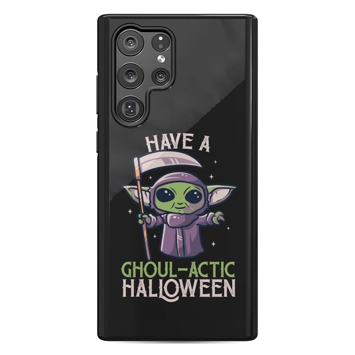 Galaxy S22 Ultra StrongFit Have A Ghoul-Actic Halloween  by eduely