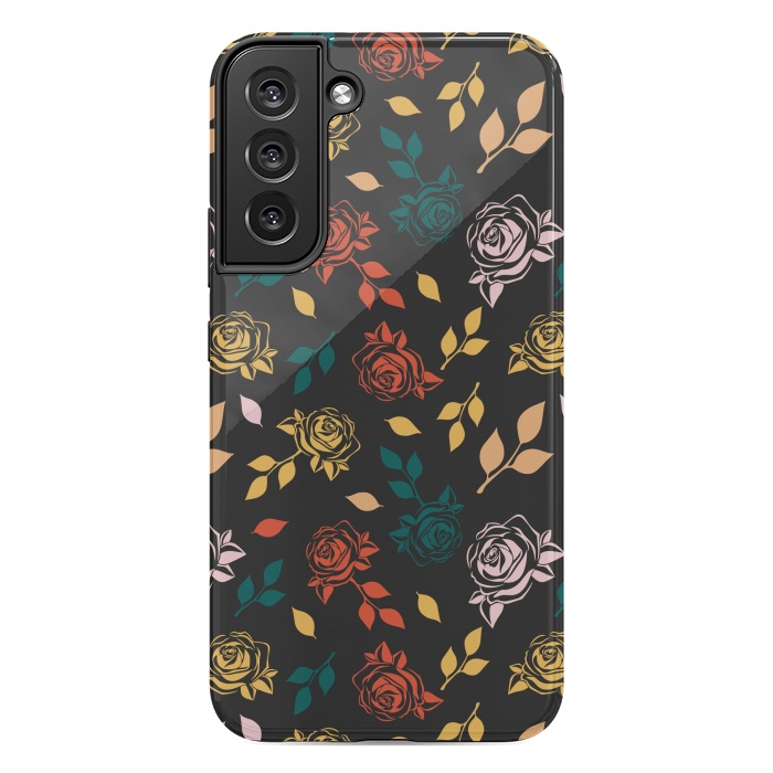 Galaxy S22 plus StrongFit Rose Floral by TMSarts
